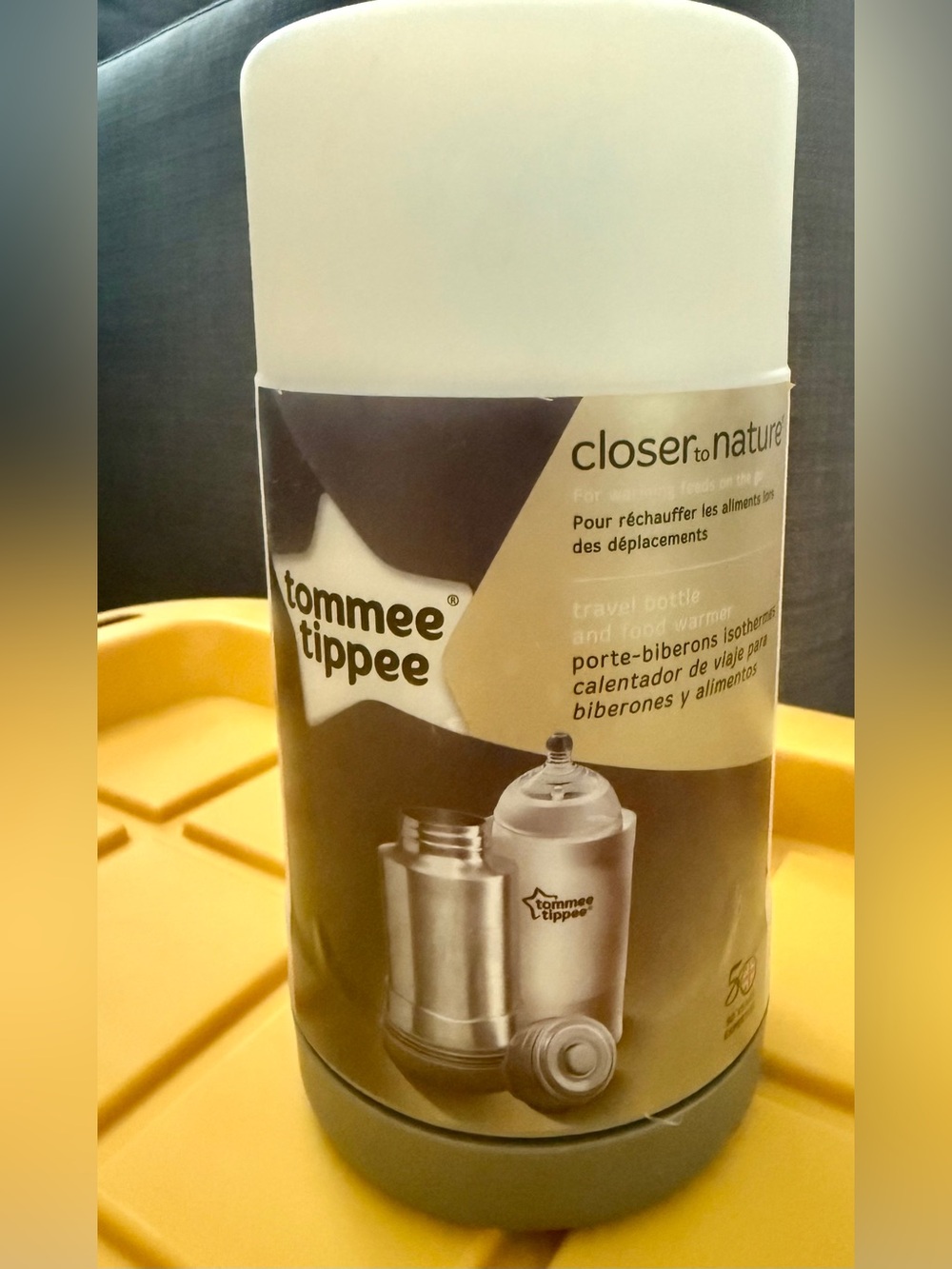 Tommee Tippee Closer to Nature Travel Bottle & Food Warmer – New